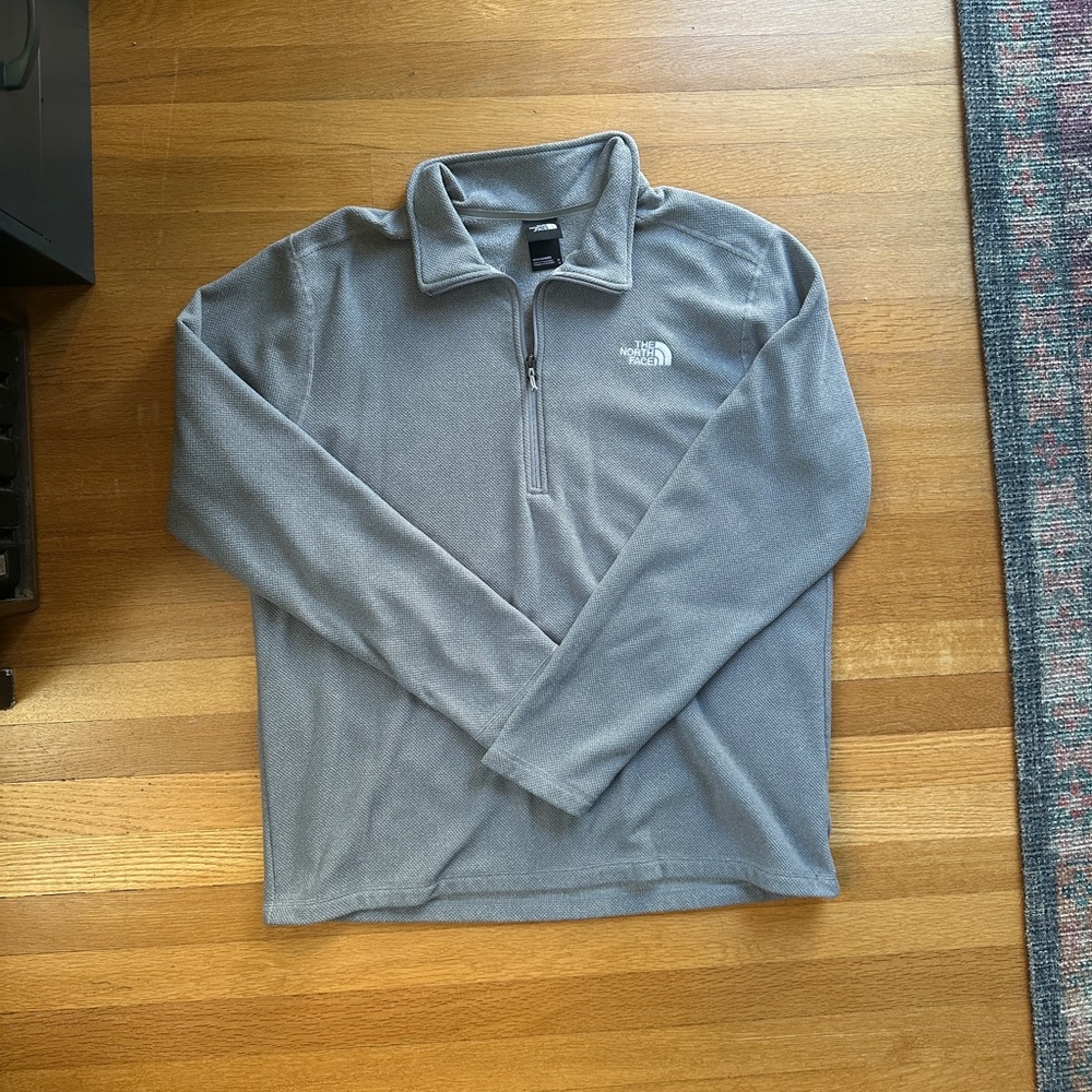 The North Face Light Gray Fleece Jacket